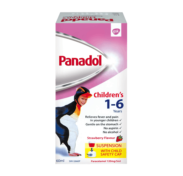 Pain & Fever Relief For Children Panadol
